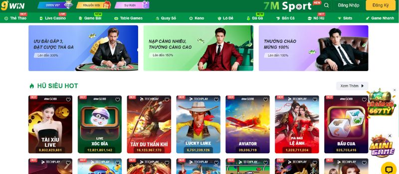 Tổng hợp chương trình khuyến mãi tại 9WIN Tổng hợp chương trình khuyến mãi tại 9WIN