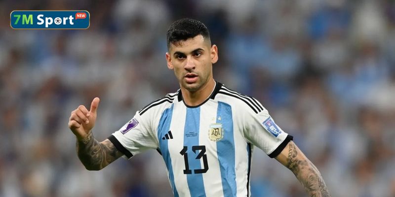 Cristian "Cuti" Romero, 27 tuổi, bị chấn thương dây chằng bên của đầu gối phải vào tháng Tư.