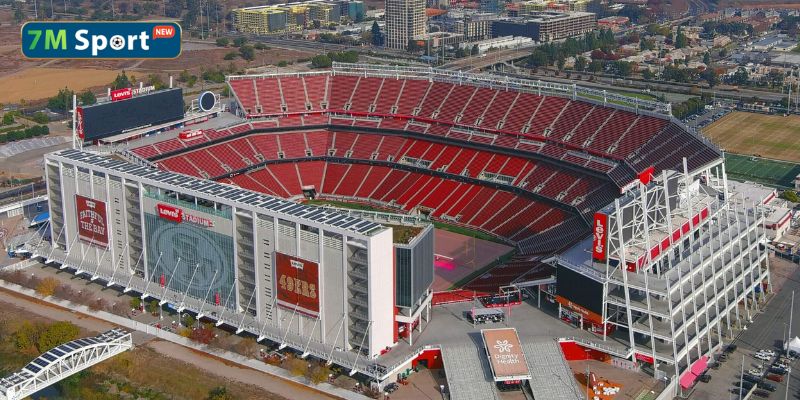 Levi’s Stadium (San Francisco) –Sân vận động với sức chứa 68.500 chỗ