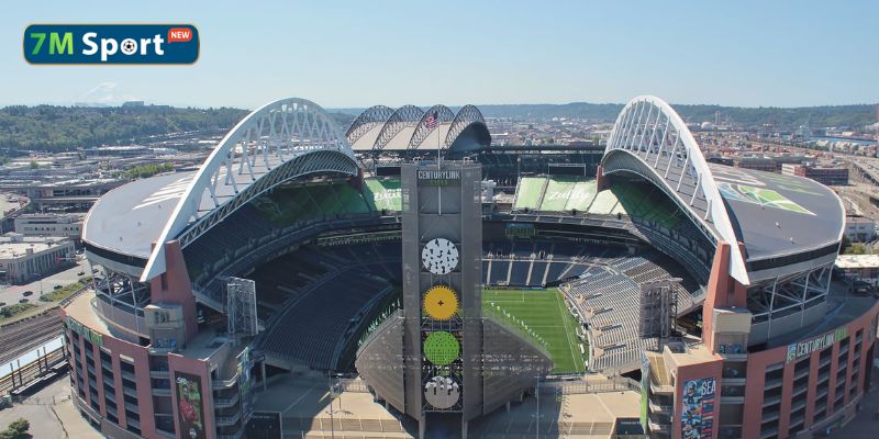 Lumen Field (Seattle) – Sân vận động với thiết kế mái che hình cánh cung