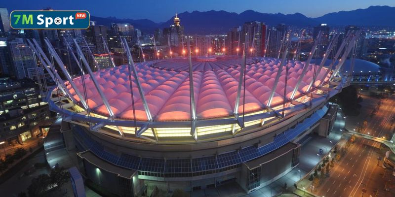 Sân vận động BC Place (Vancouver): Thiết kế mái che hiện đại và vô cùng đẹp mắt