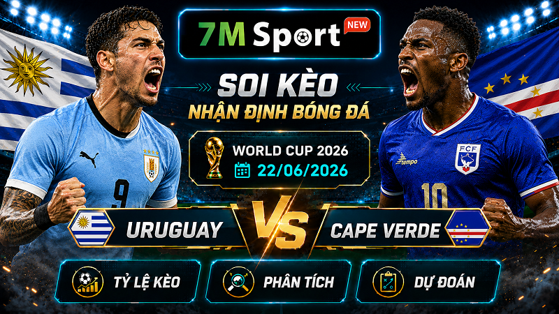 Đội hình dự kiến trước trận Uruguay vs Cape Verde Đội hình dự kiến trước trận Uruguay vs Cape Verde